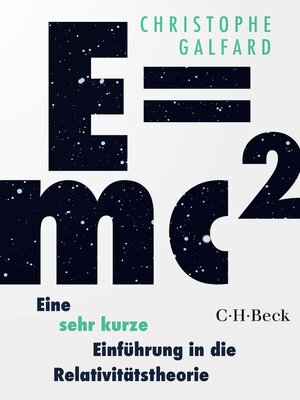 cover image of E=mc2--Eine sehr kurze Einführung in die Relativitätstheorie
